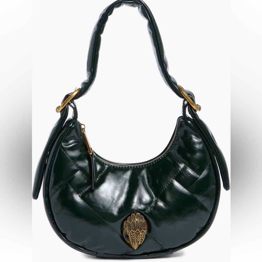 Kurt Gieger Elegant Green Quilted Women's Bag
